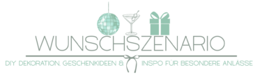 Wunschszenario Logo. DIY Dekoration, Geschenkideen & Inspo für besondere Anlässe